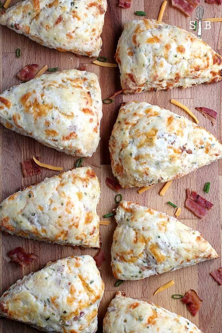 bacon cheddar scones