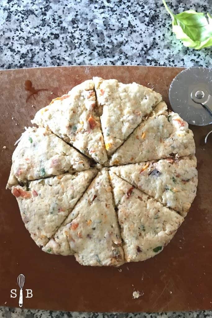 pizza scone dough 