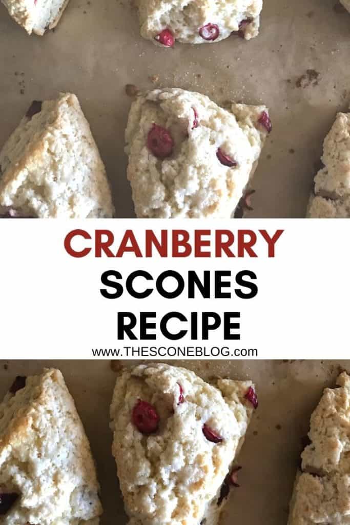 Cranberry Scones Recipe