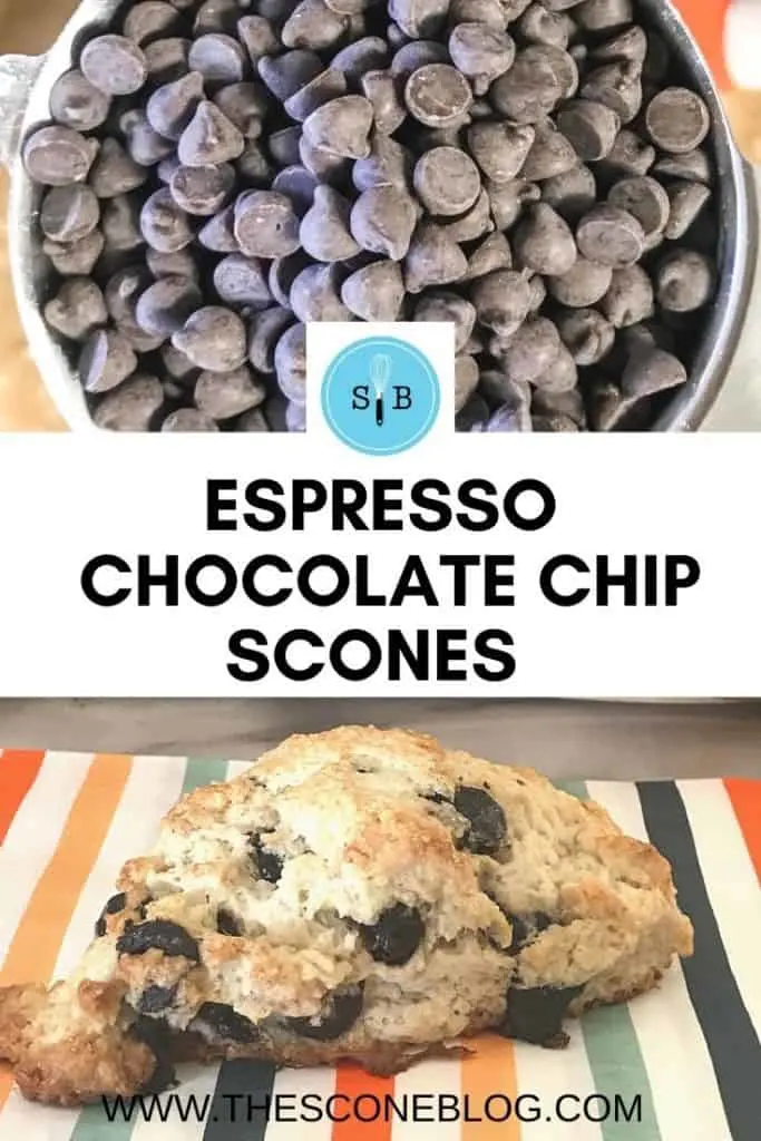 chocolate espresso chip scones