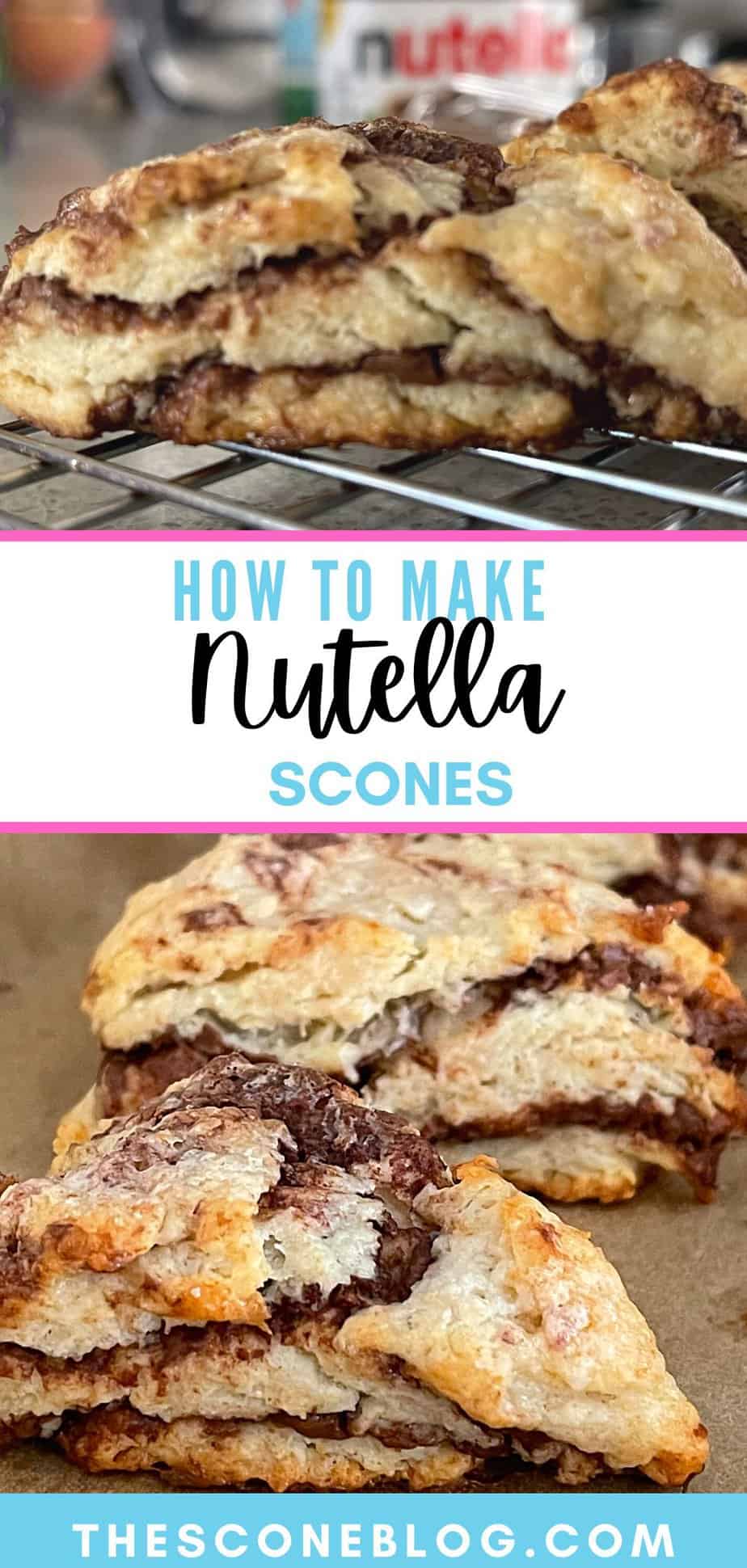 How to Make Nutella Scones {Simple Recipe!} the scone blog