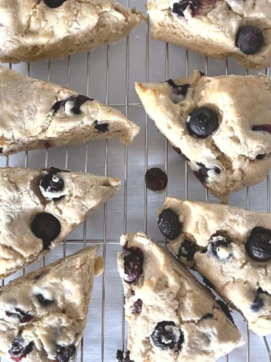 The Best Gluten Free Blueberry Scones Recipe