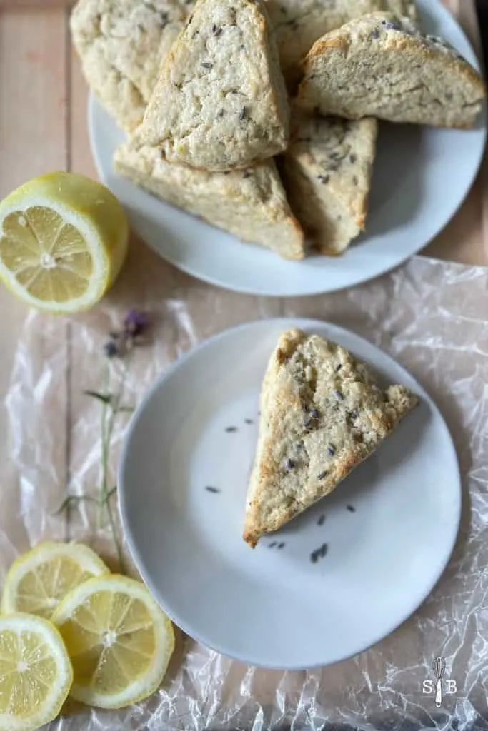 Lavender and Lemon Mini Scones