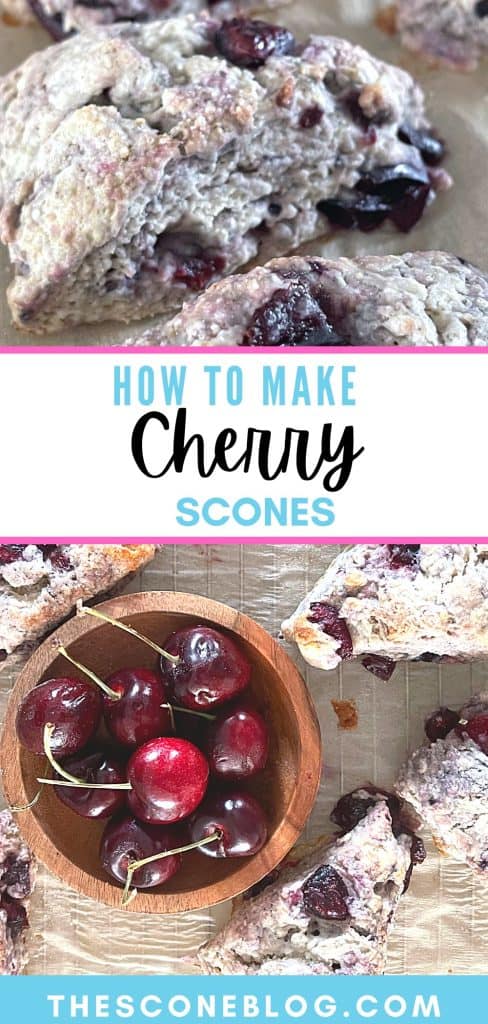 How to make cherry scones