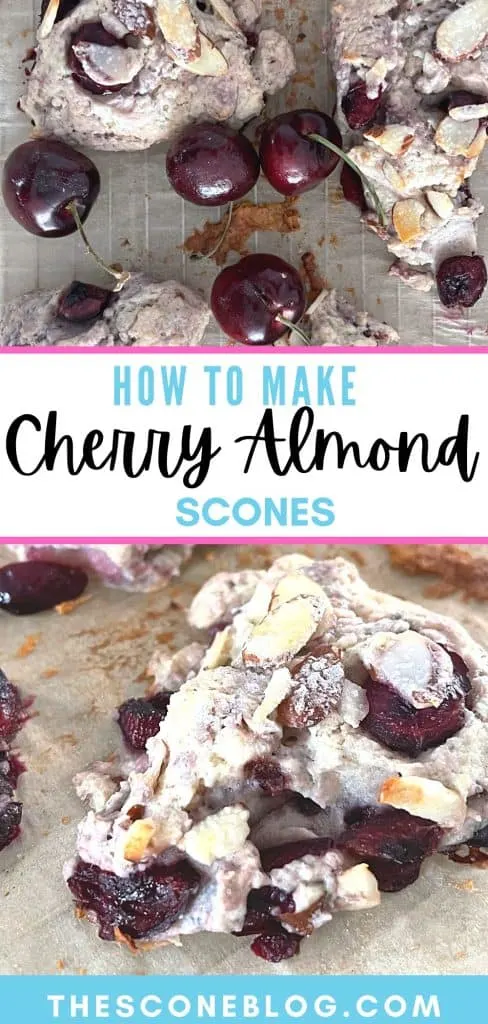How to make Cherry almond scones recipe