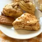 Biscoff scones