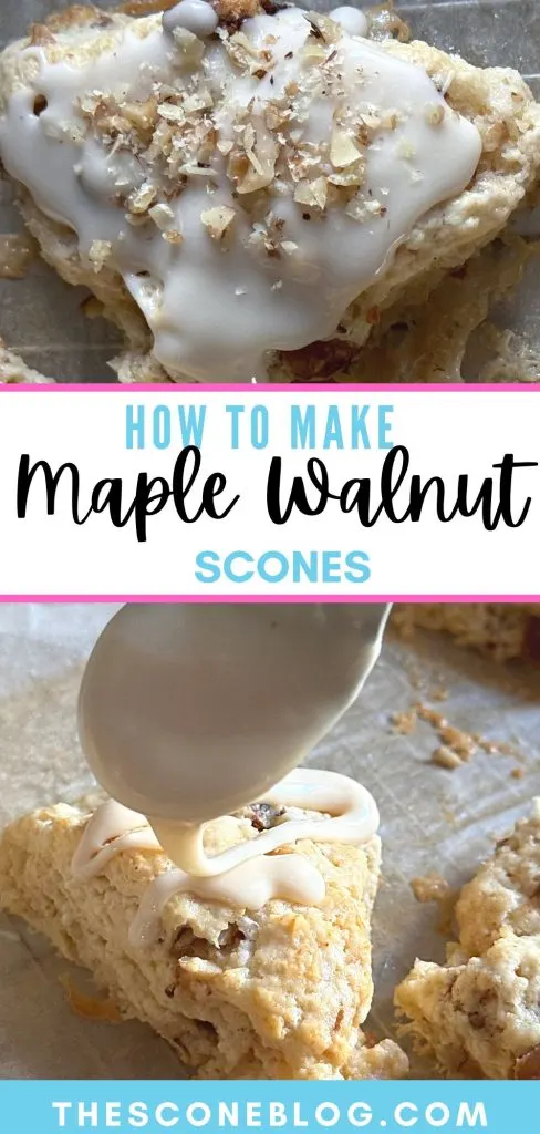 How to make maple walnut scones