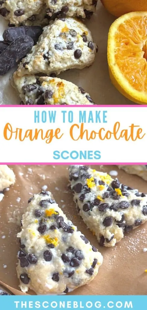 How to make Orange scones with chocolate chips