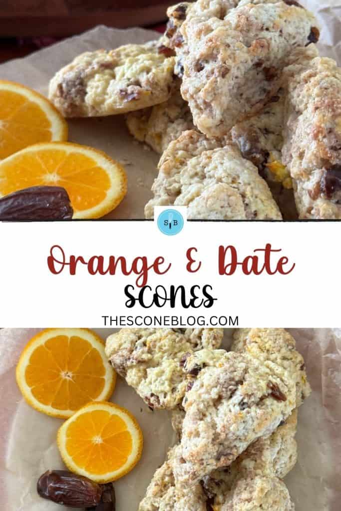 Orange + Date Scones