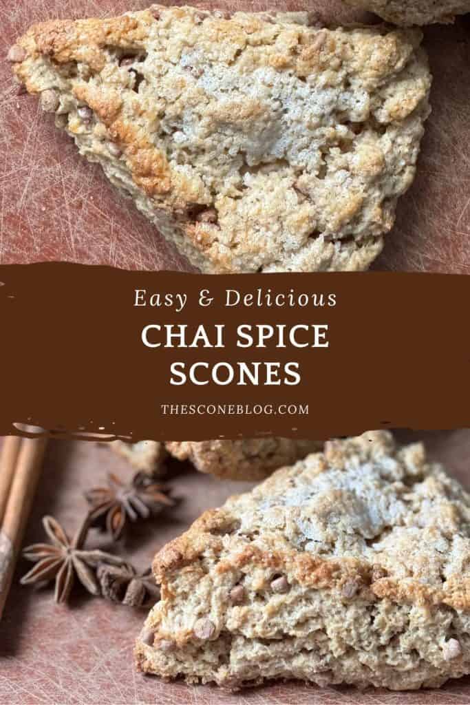 Spiced Chai Scones