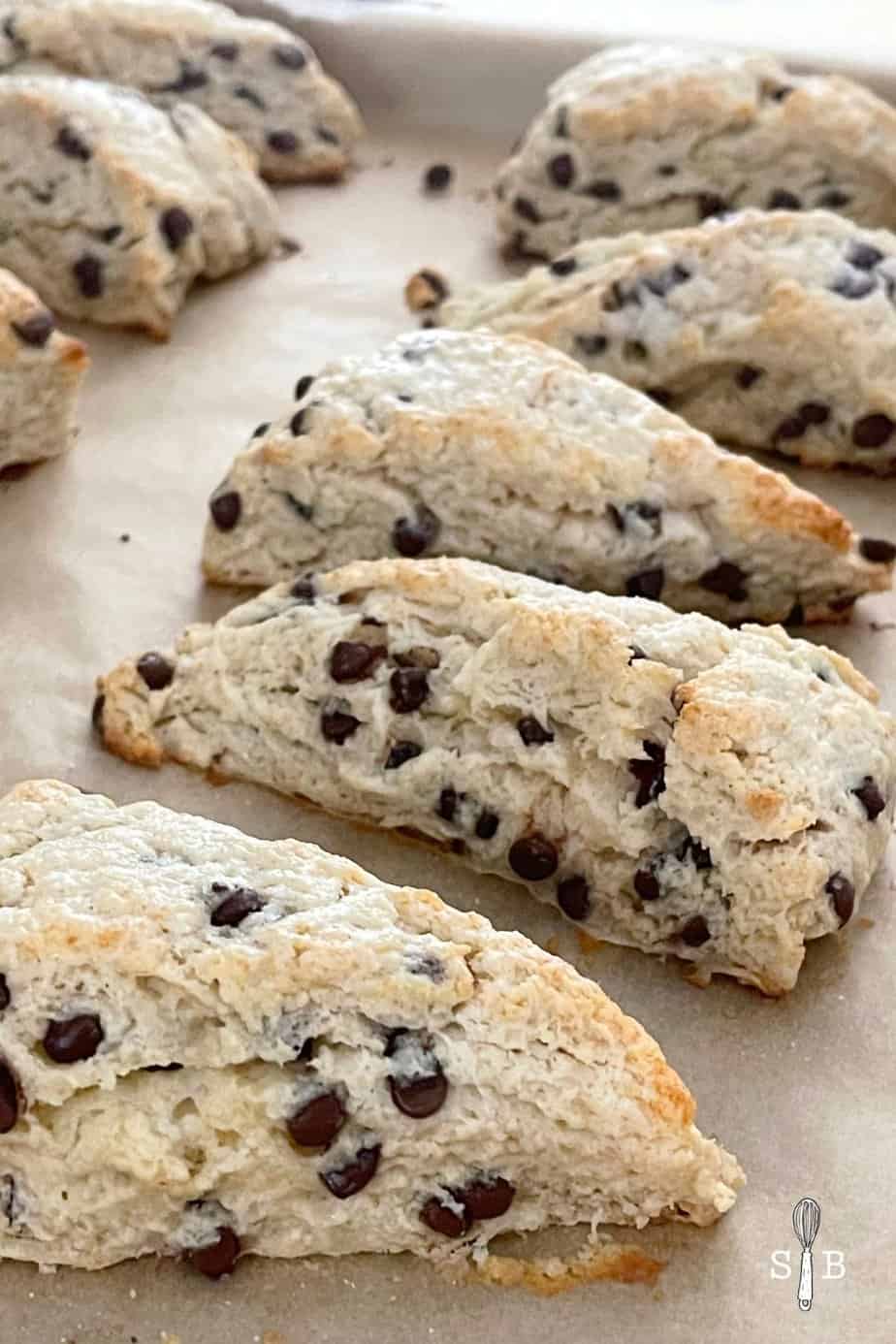 Easy Chocolate Chip Scones Recipe the scone blog