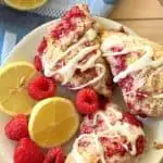 lemon raspberry scones
