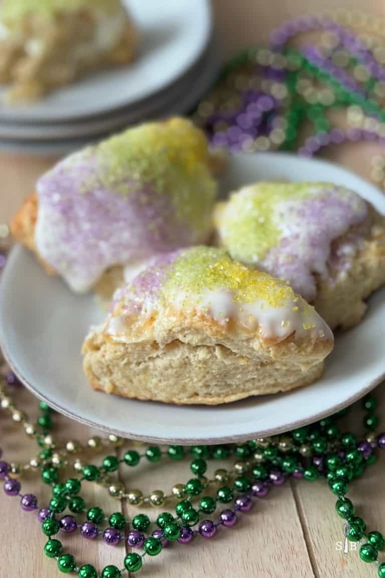 King Cake Scones Recipe