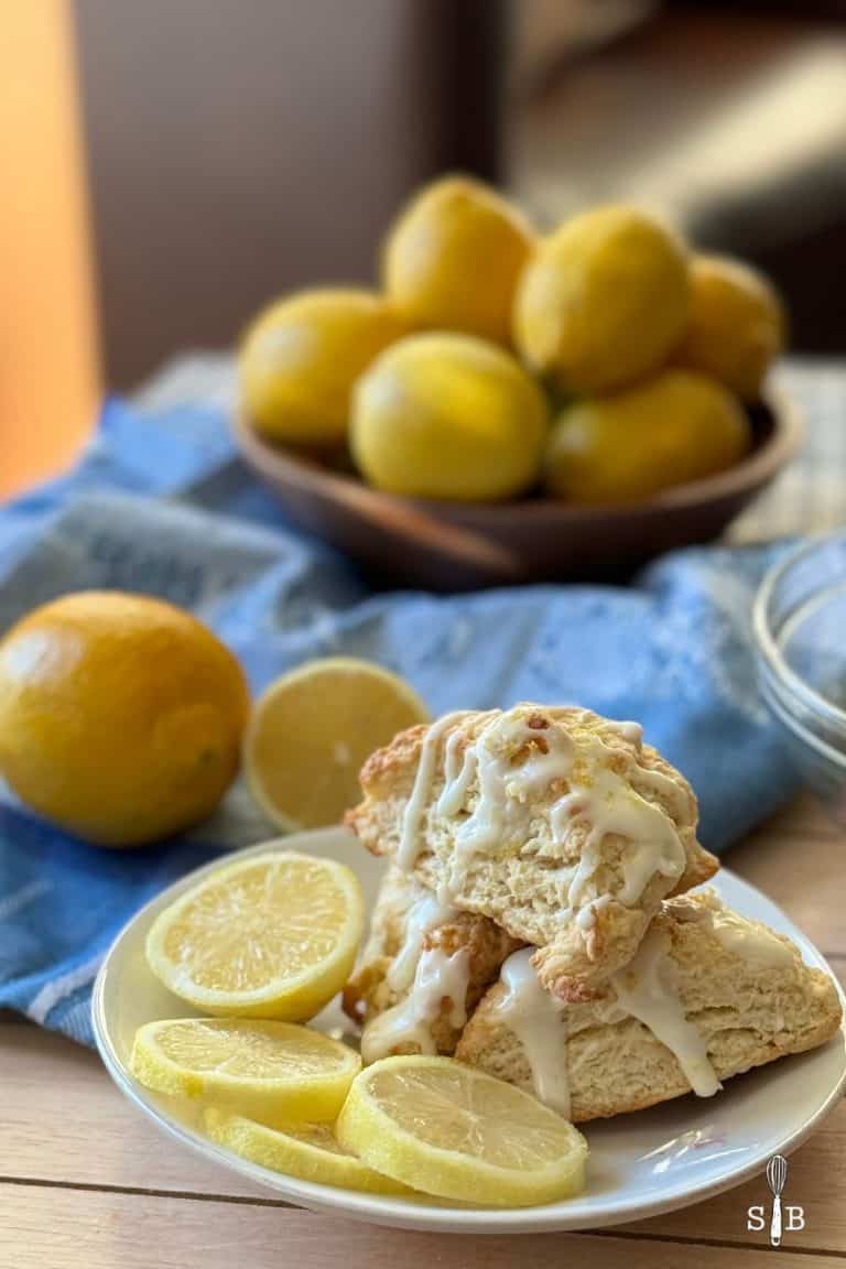 Easy Lemon Scones Recipe With Lemon Glaze The Scone Blog 1761