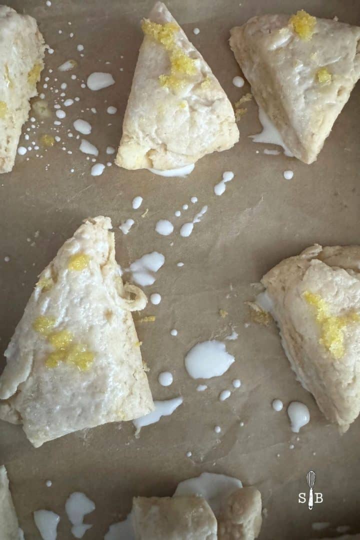 Easy Lemon Scones Recipe {With Lemon Glaze } the scone blog