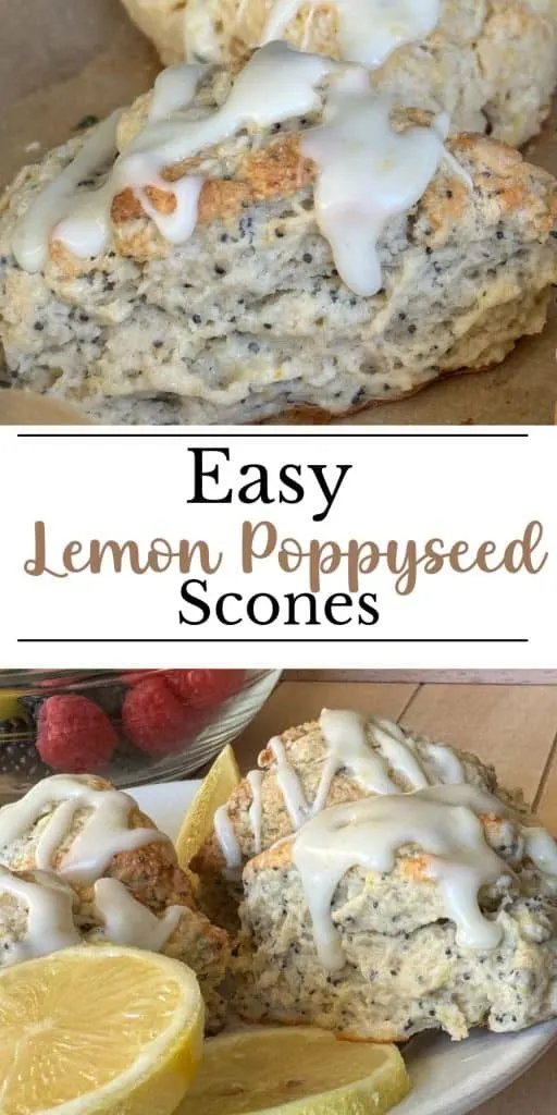 Easy Lemon Poppyseed Scones Recipe