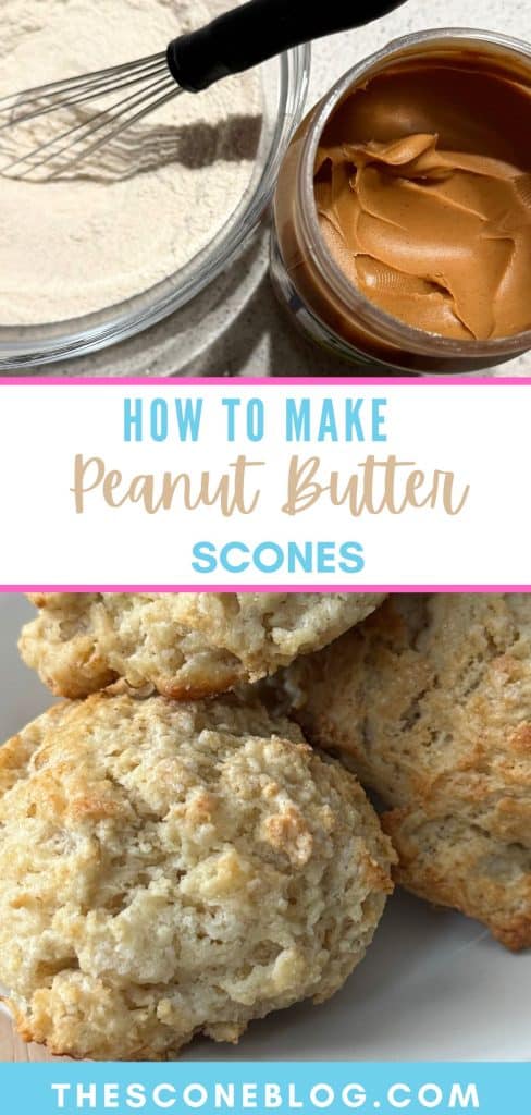 How to make Peanut butter scones