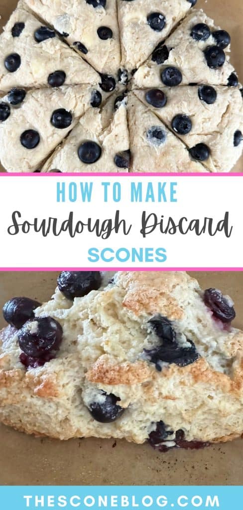 how to make sourdough discard scones