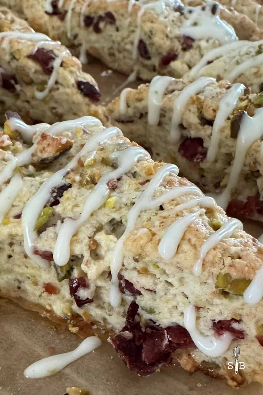 pistachio cranberry scones recipe