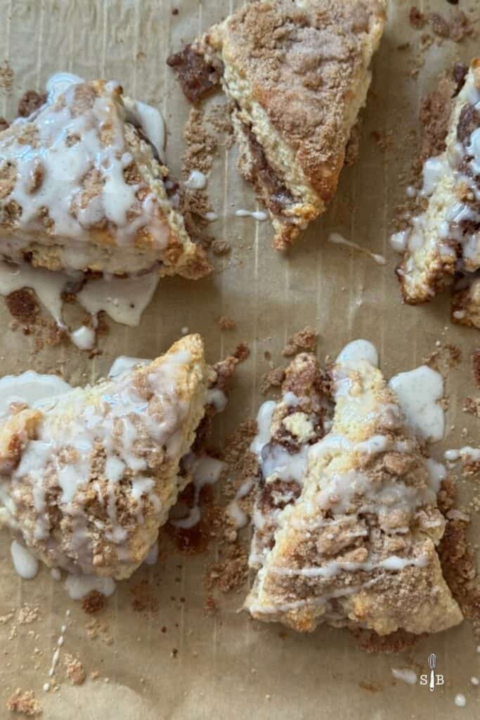 Coffee Cake Scones