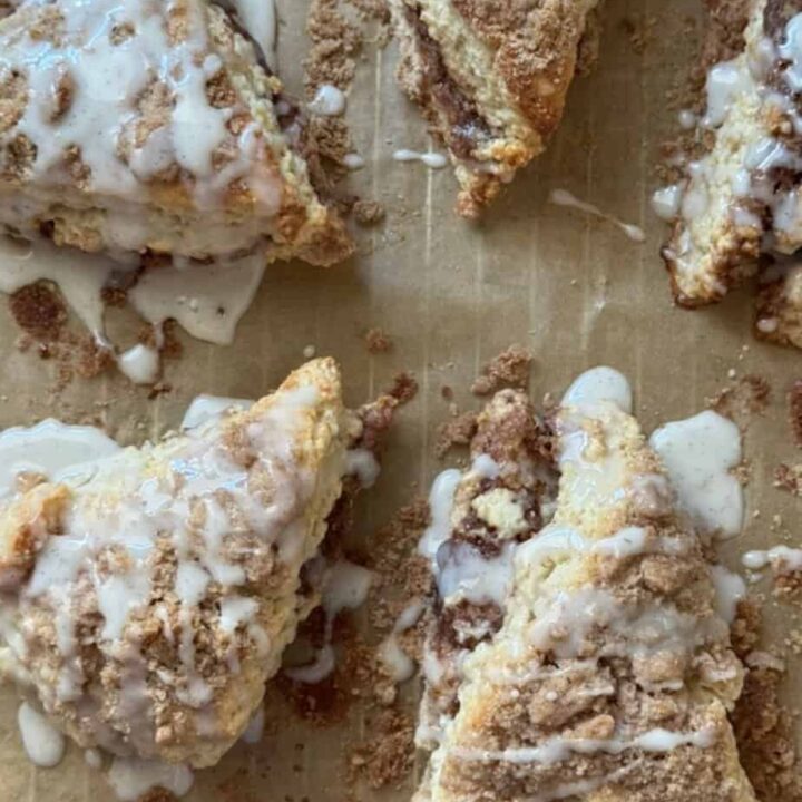 Coffee Cake Scones