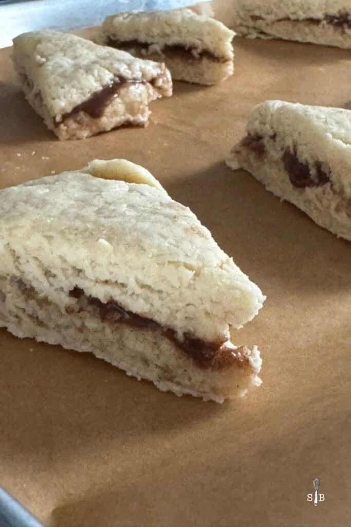 cinnamon filled scones